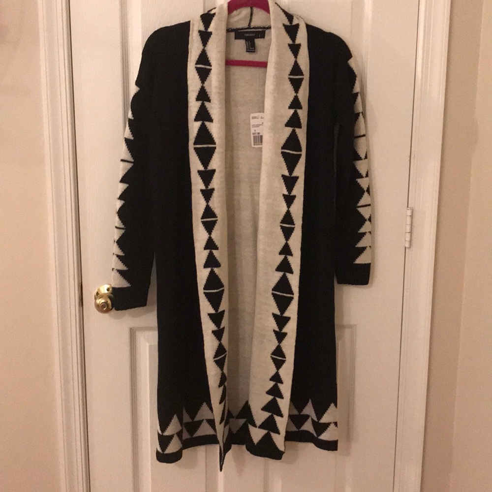 Tribal Print Cardigan